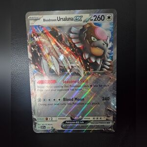 Bloodmoon Ursaluna EX Jumbo Pokémon Trading Card